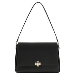 Tory Burch Charlie Shoulder Bag — Black