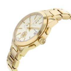 Tory Burch Collins Yellow Gold-Tone Cream Dial Steel Quartz Ladies Watch TB1250