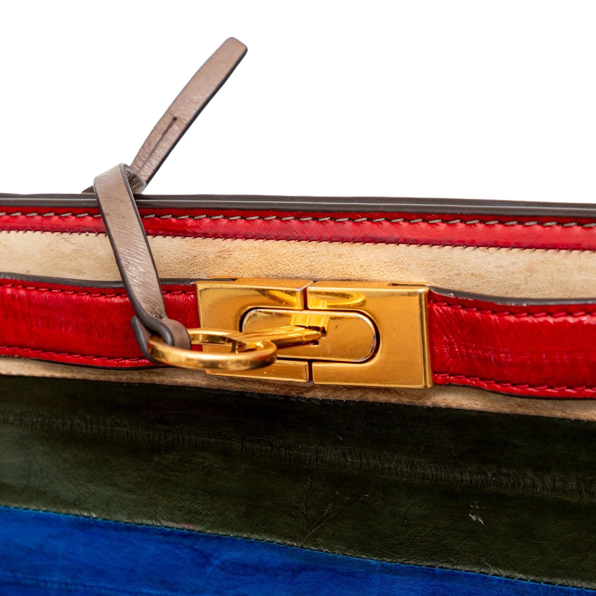 Pochette Tory Burch à motifs colorés - '00s en vente 5