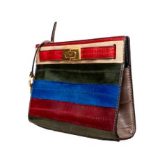 Tory Burch Colorblock Clutch - '00s