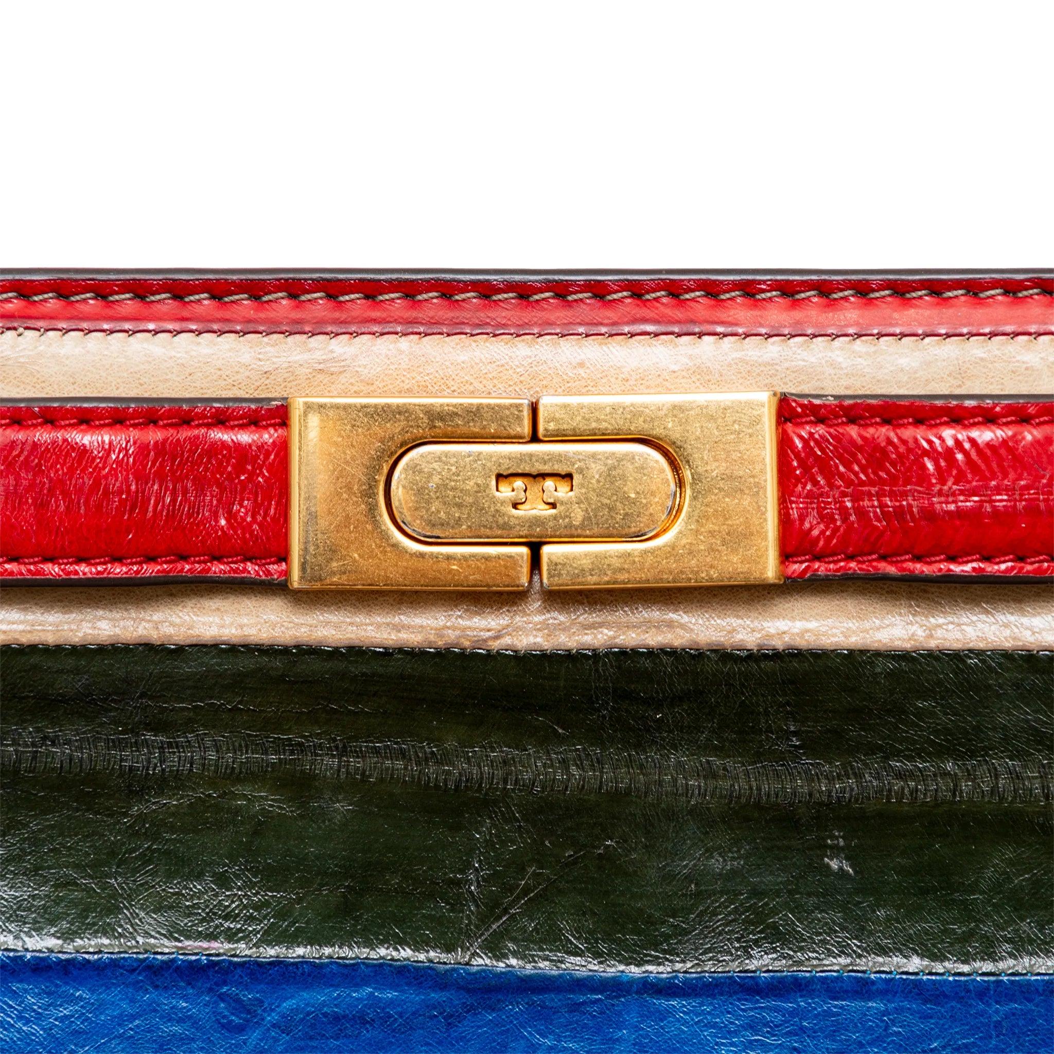 Pochette Tory Burch à motifs colorés - '00s en vente 3