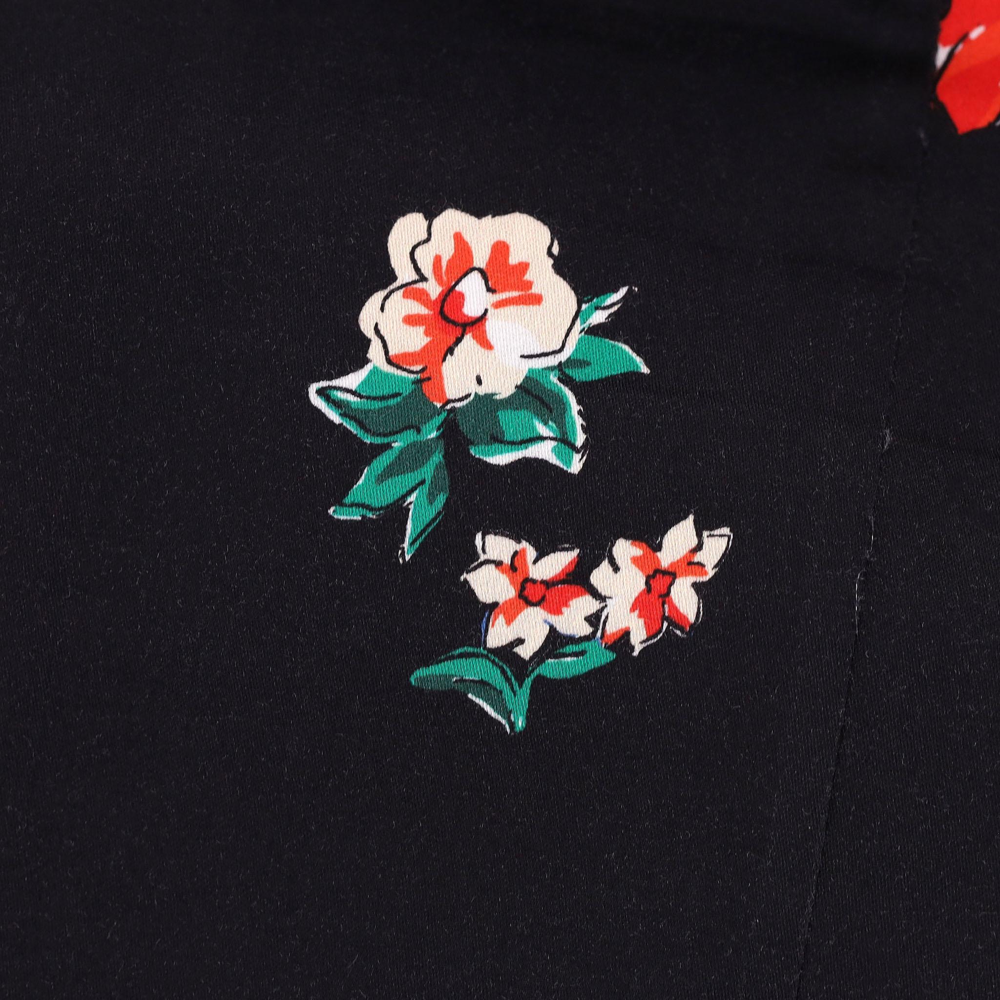 Tory Burch - Robe portefeuille en coton imprimé rose Pour femmes en vente