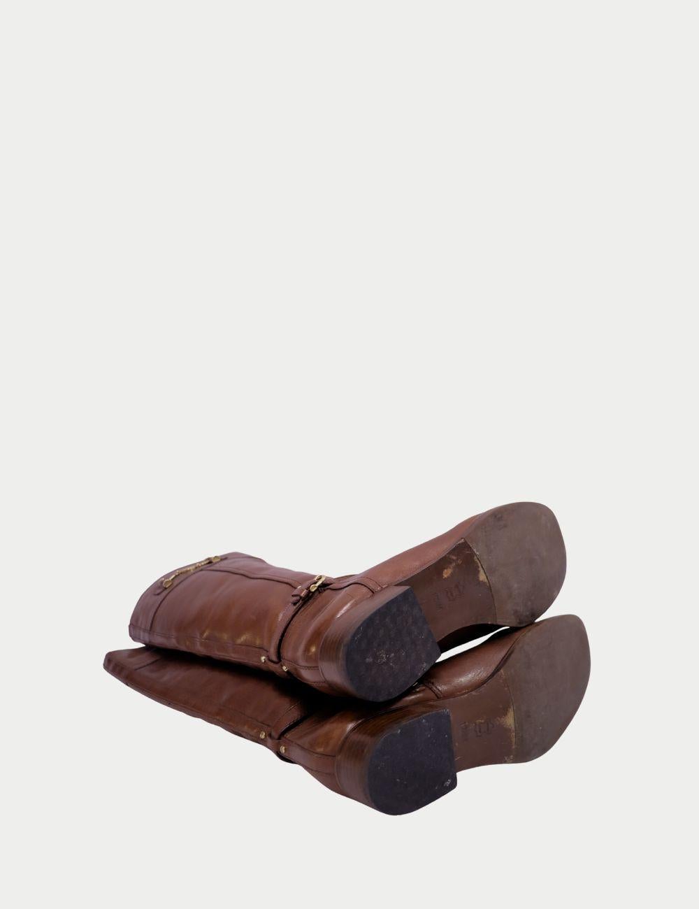 Marrone Tory Burch - EU 41.5 in vendita