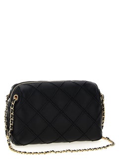 Tory Burch Fleming Crossbody Bag — Black