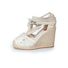 Tory Burch, floral espadrille wedge