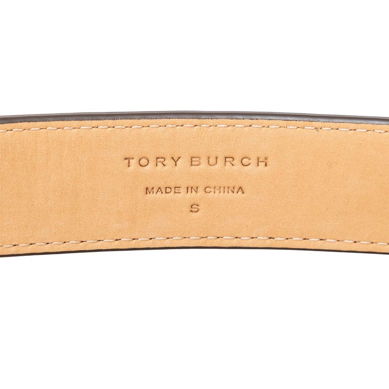 Tory Burch Logo Embossed Belt -  display picture 2