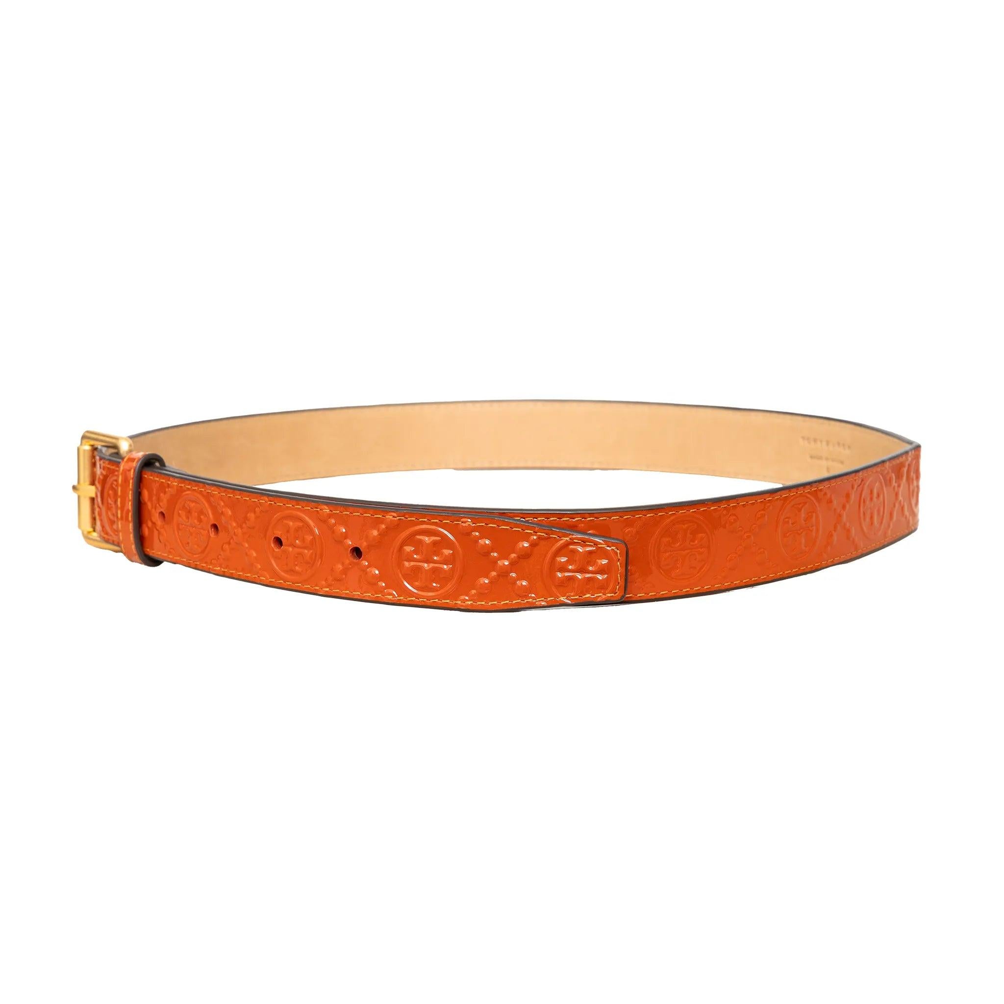 Arancia Cintura con logo in rilievo Tory Burch - anni '10 in vendita
