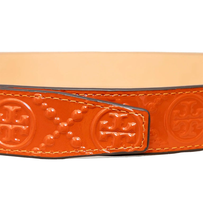 Tory Burch Logo Embossed Belt -  display picture 1