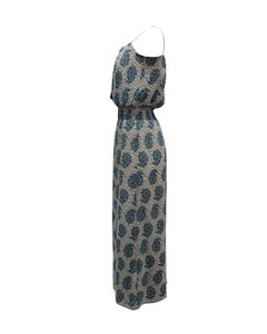 Maxikleid von Tory Burch aus Seide mit Blumenmuster