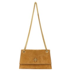 Tory Burch Mini Kira Shoulder Bag — Brown