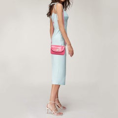 Tory Burch Rosa Leder Robinson Umhängetasche