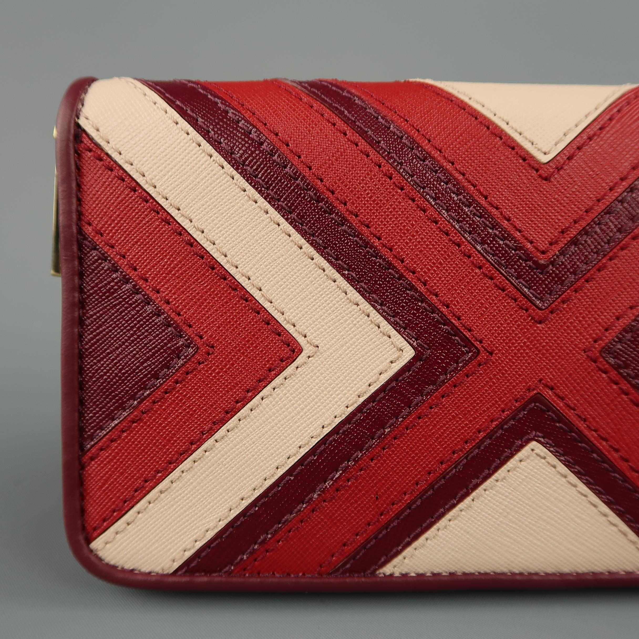 tory burch red wallet