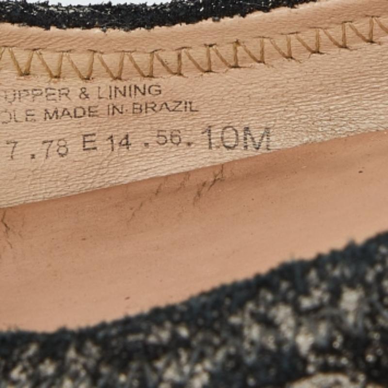 Tory Burch imprimé Luisa Micro Ballet Flats Taille 40 en vente 3