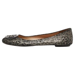 Tory Burch imprimé Luisa Micro Ballet Flats Taille 40