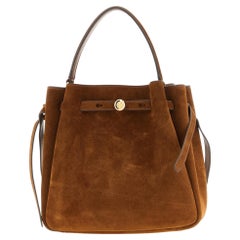Tory Burch Romy Beuteltasche – Braun