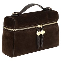 Tory Burch Romy Top Handle Bag — Brown