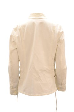 Tory Burch Sergeant Pepper Jacket in White Cotton
