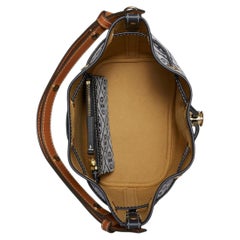 Tory Burch T-Monogram Bucket Bag — Blue