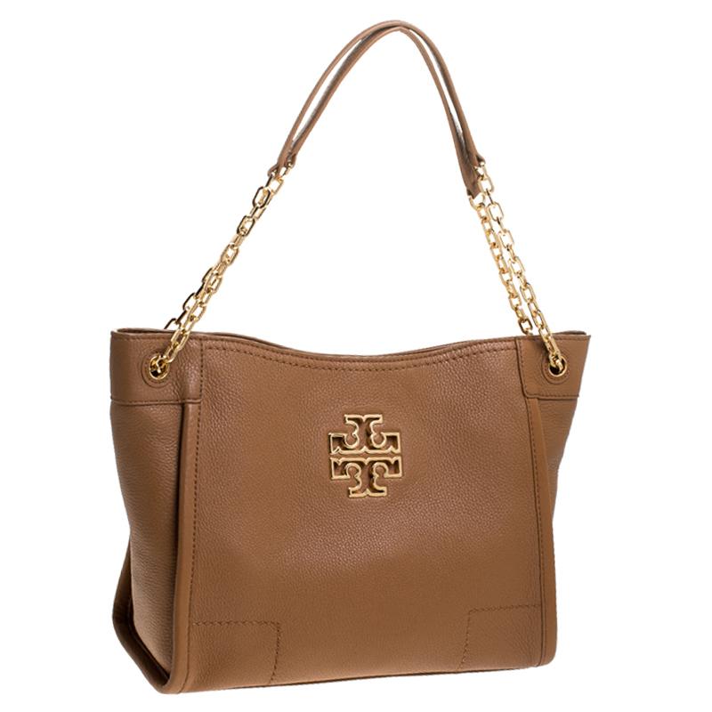 Tan tory top burch tote