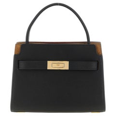 Tory Burch Top Handle Bag — Black