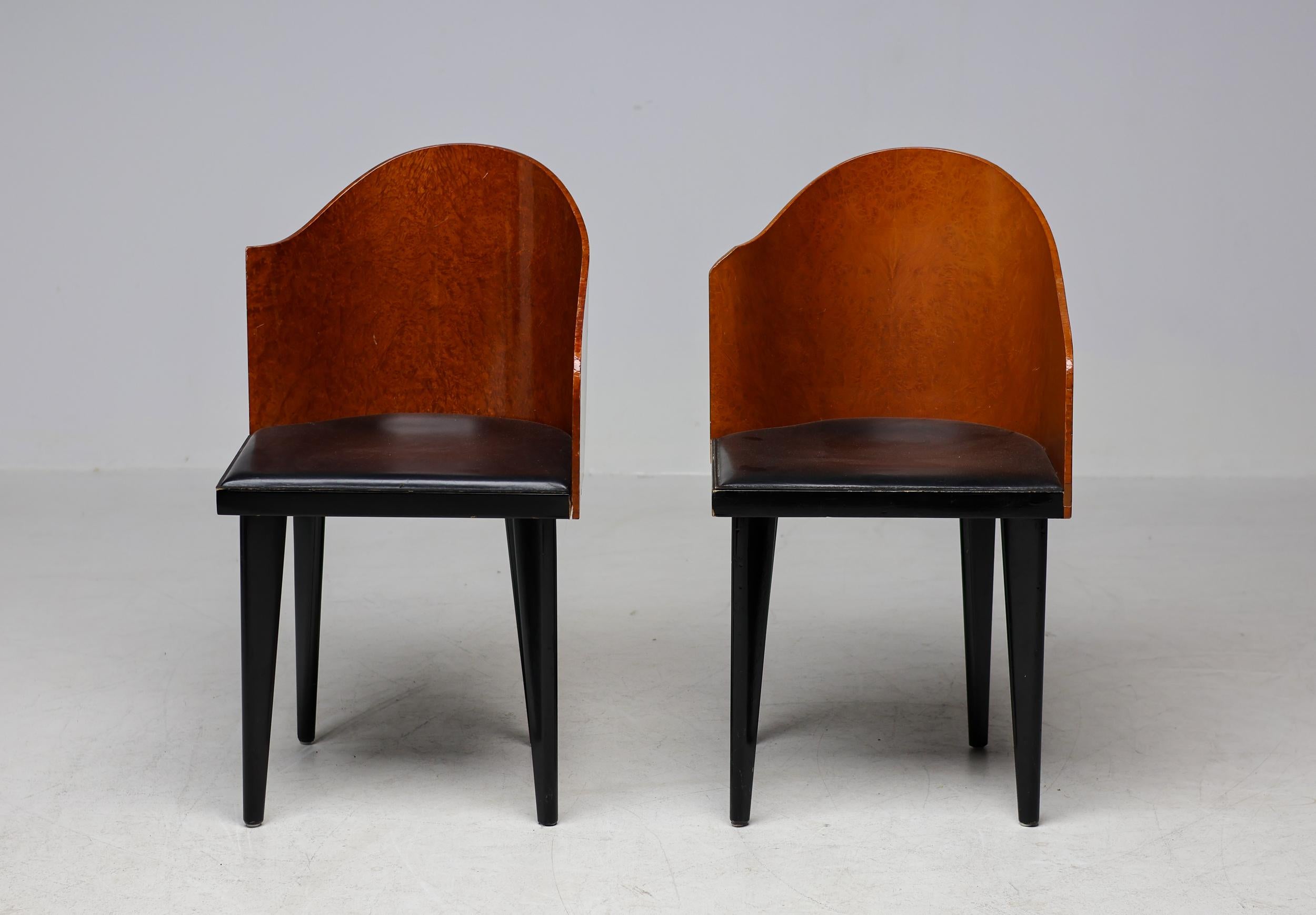 Toscana Chairs by Piero Sartogo for Saporiti In Fair Condition For Sale In Dronten, NL