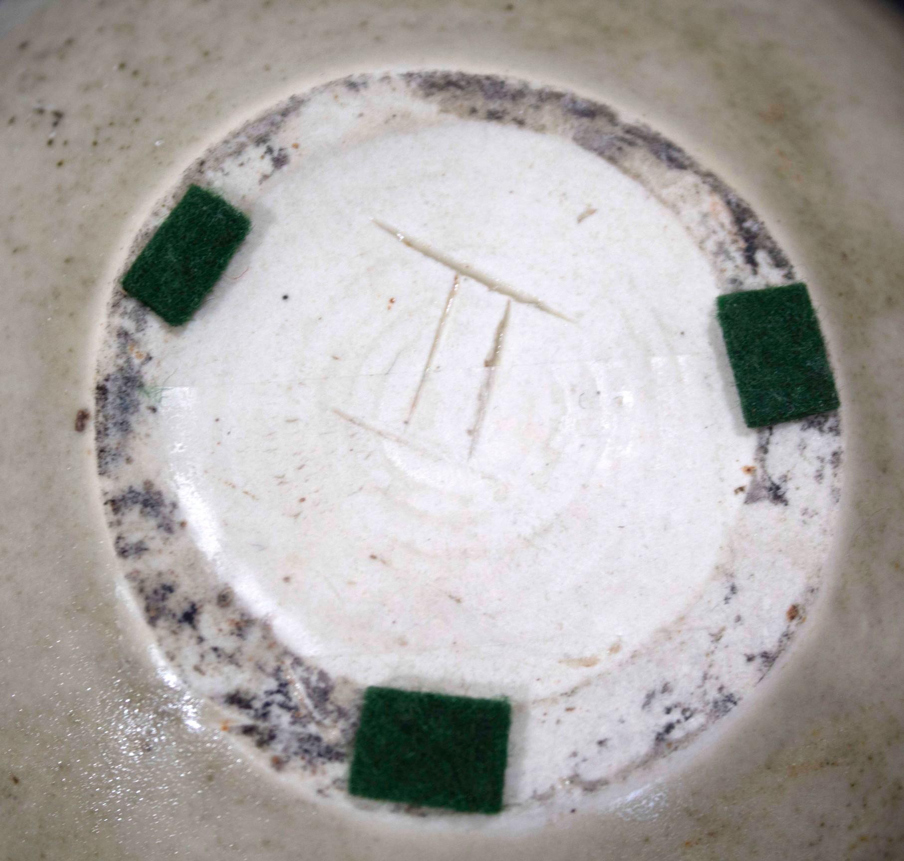 20th Century Toshiko Takaezu Closed Form Ceramic Moon Pot Signed