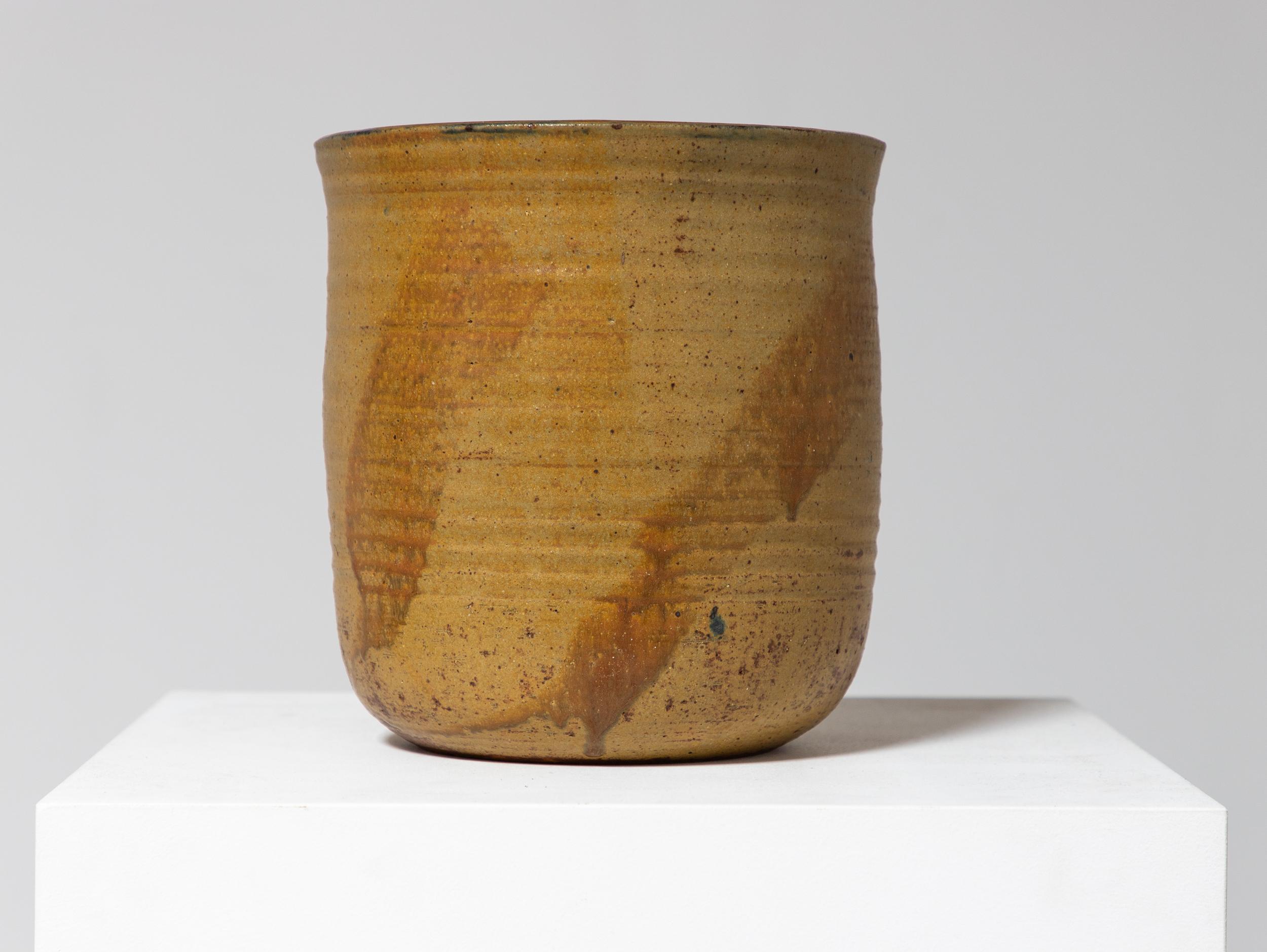Organic Modern Toshiko Takaezu Early Vase For Sale