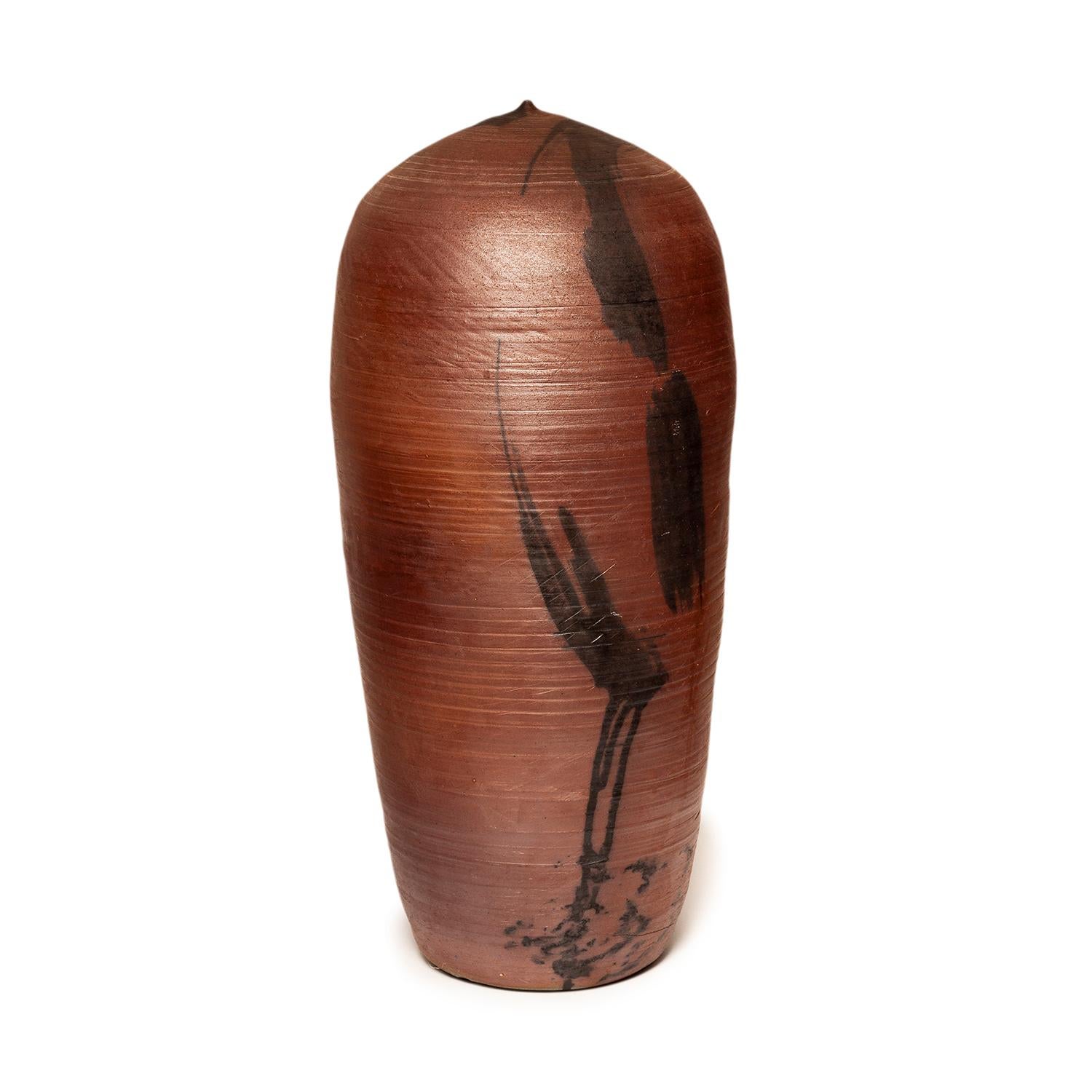 Toshiko Takaezu
Large Moonpot
stoneware and underglaze
circa 1985

* There are slight firing cracks which occurred during the process. We have shown these images to the estate and they confirmed this is fine and not a defect. 

Toshiko Takaezu (June