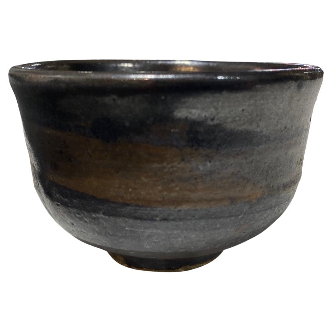 Toshiko Takaezu Signed Japanese Hawaiian Glazed Pottery Chawan Yunomi Tea Bowl For Sale