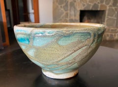 Toshiko Takaezu Signed Mid-Century Modern Japanese Hawaiian Studio Pottery Bowl