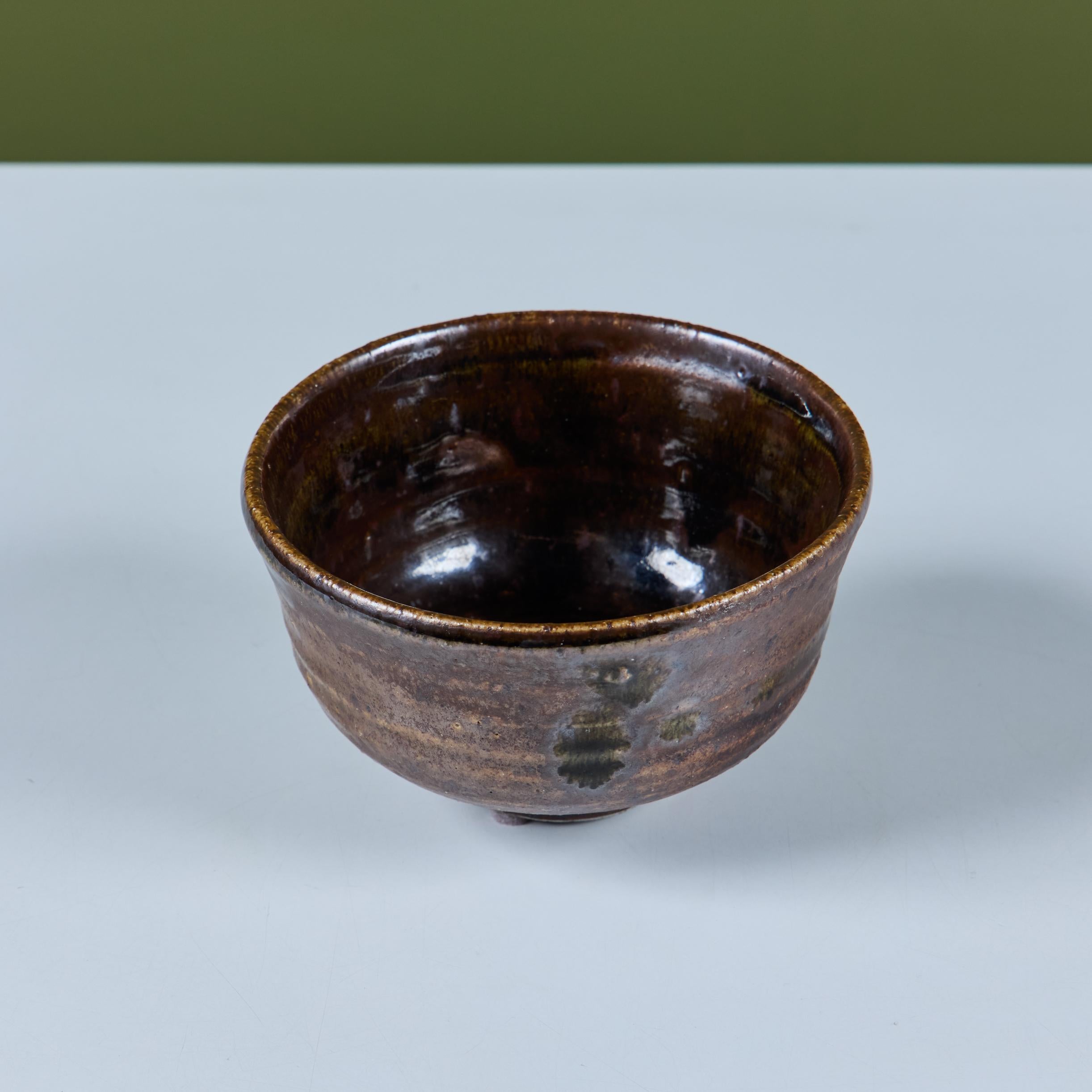 Toshiko Takaezu Teeschale im Angebot 3