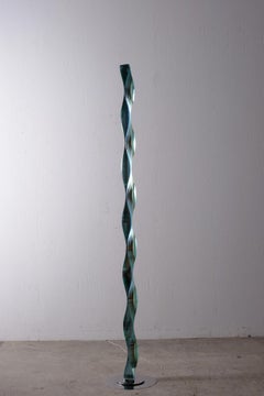 Endless column of glass / 240601 by Toshio Iezumi - Contemporary sculpture