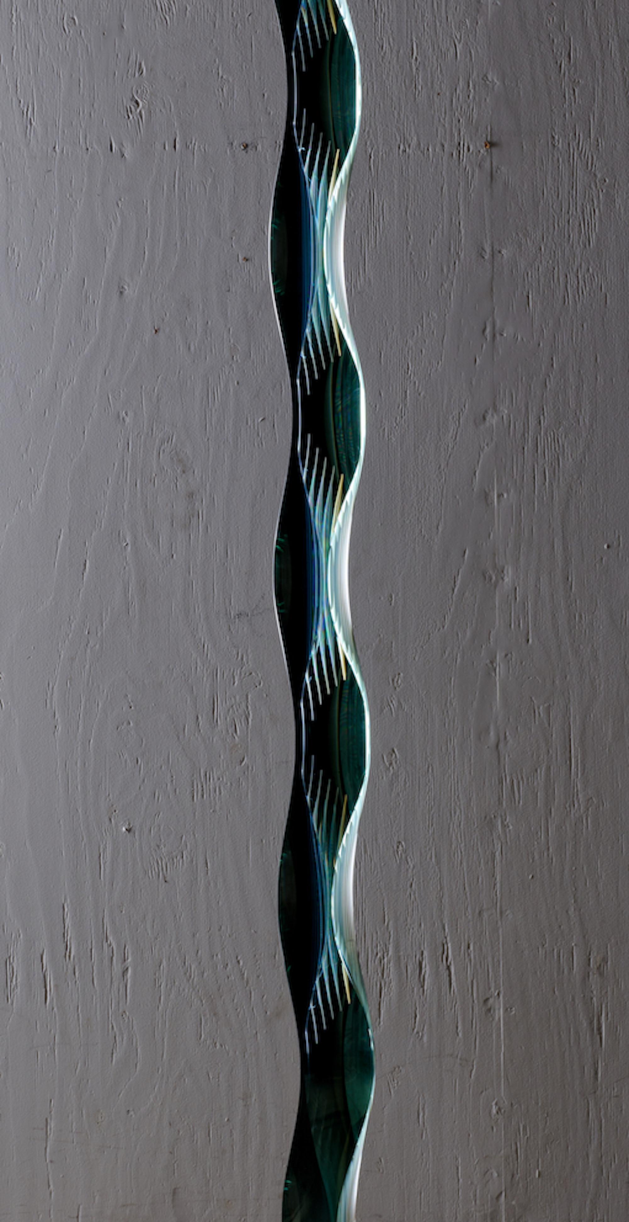 Colonna di vetro senza fine / 240601 di Toshio Iezumi - Scultura contemporanea in vendita 4