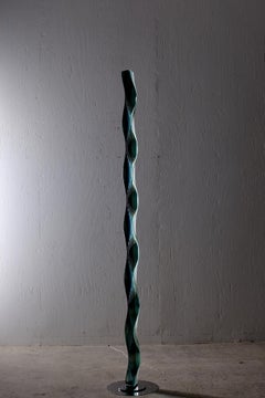 Colonne de verre sans fin / 240601 de Toshio Iezumi - Sculpture contemporaine