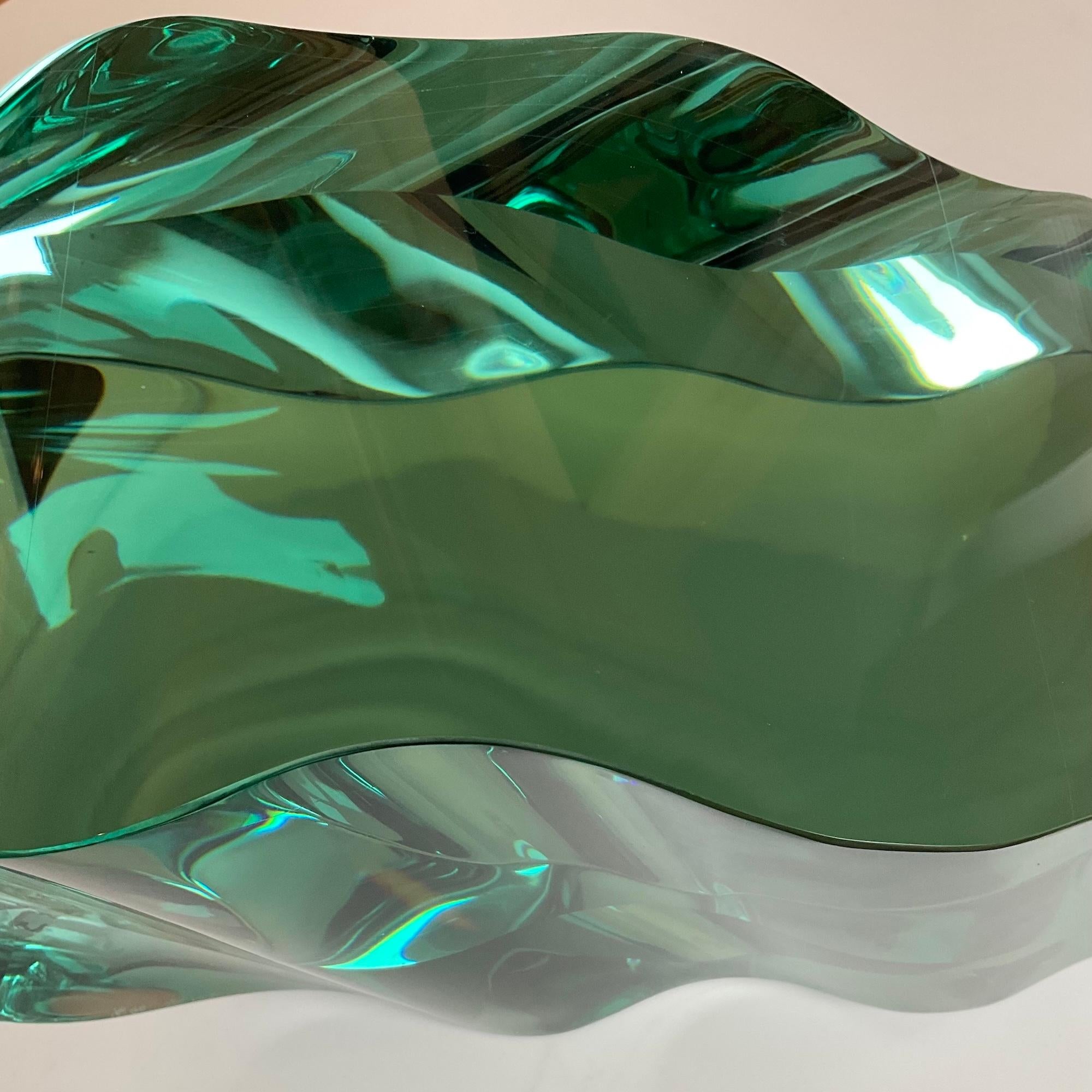 F.230901, Beginning of the World by Toshio Iezumi - Contemporary glass sculpture For Sale 11