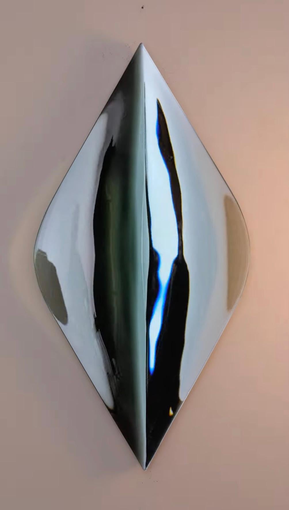 P.010502-II von Toshio Iezumi - Zeitgenössische Glasskulptur, grün, abstrakt im Angebot 5