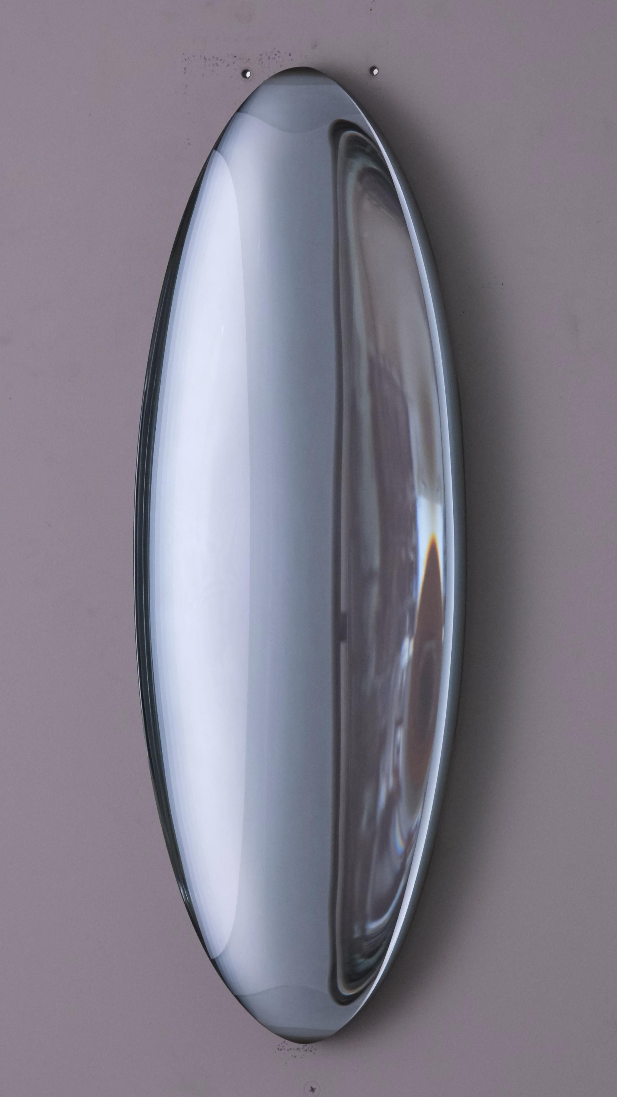 P.041200 von Toshio Iezumi - Zeitgenössische Glasskulptur, grün, abstrakt, Wandmalerei im Angebot 7