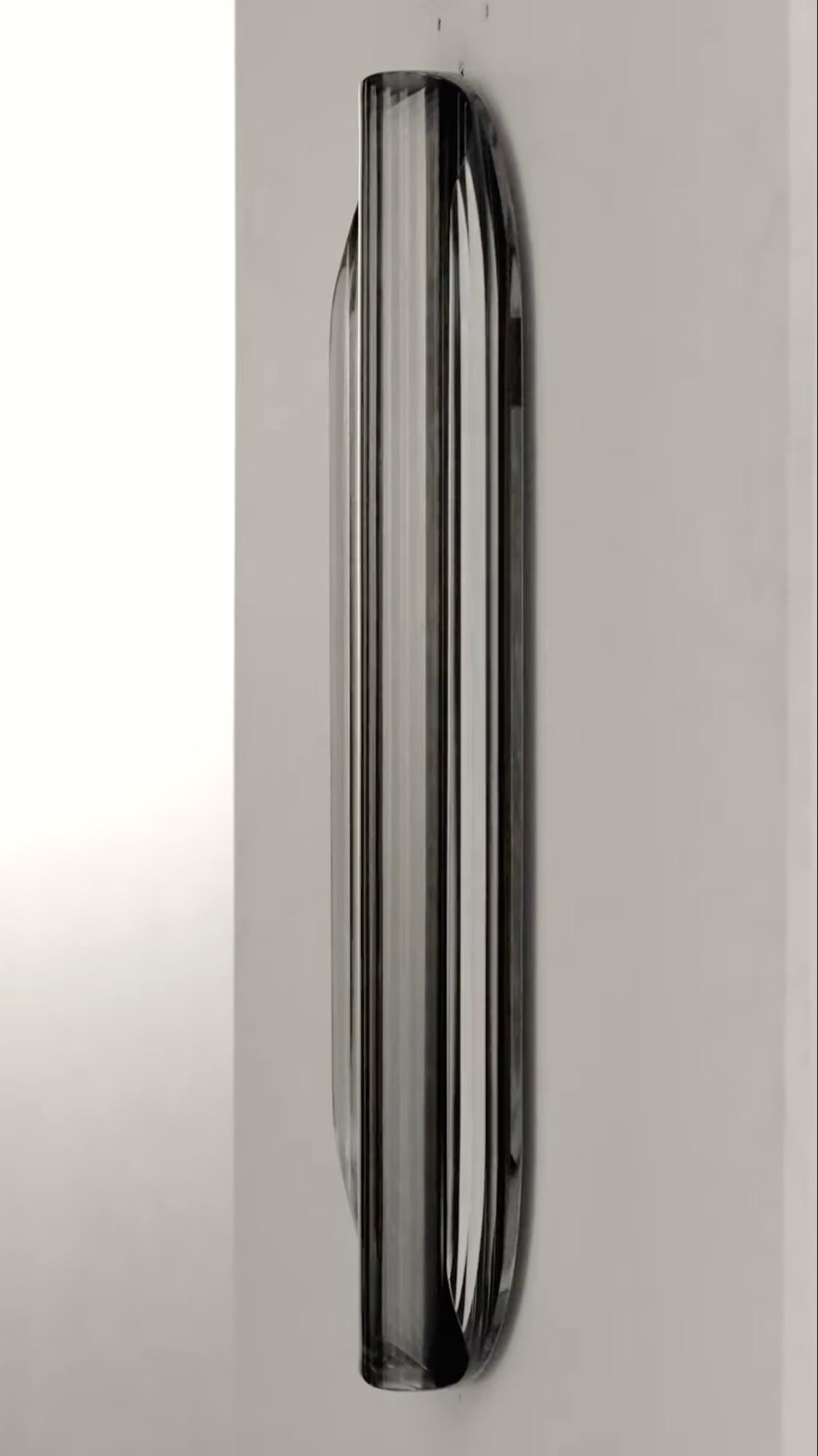 P.230303 von Toshio Iezumi - Zeitgenössische Glasskulptur, grün, abstrakt im Angebot 11