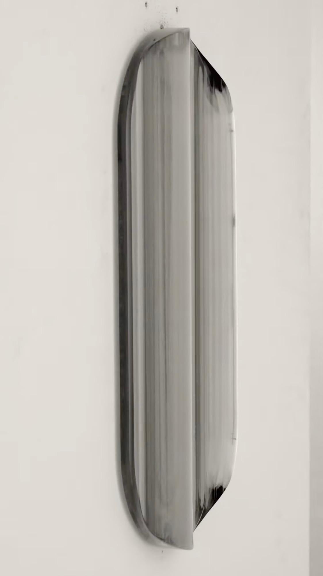 P.230303 von Toshio Iezumi - Zeitgenössische Glasskulptur, grün, abstrakt im Angebot 8
