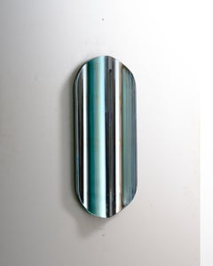 P.230303 von Toshio Iezumi - Zeitgenössische Glasskulptur, grün, abstrakt