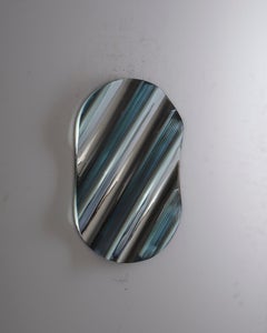 P.230501 by Toshio Iezumi - abstract wall sculpture, glass