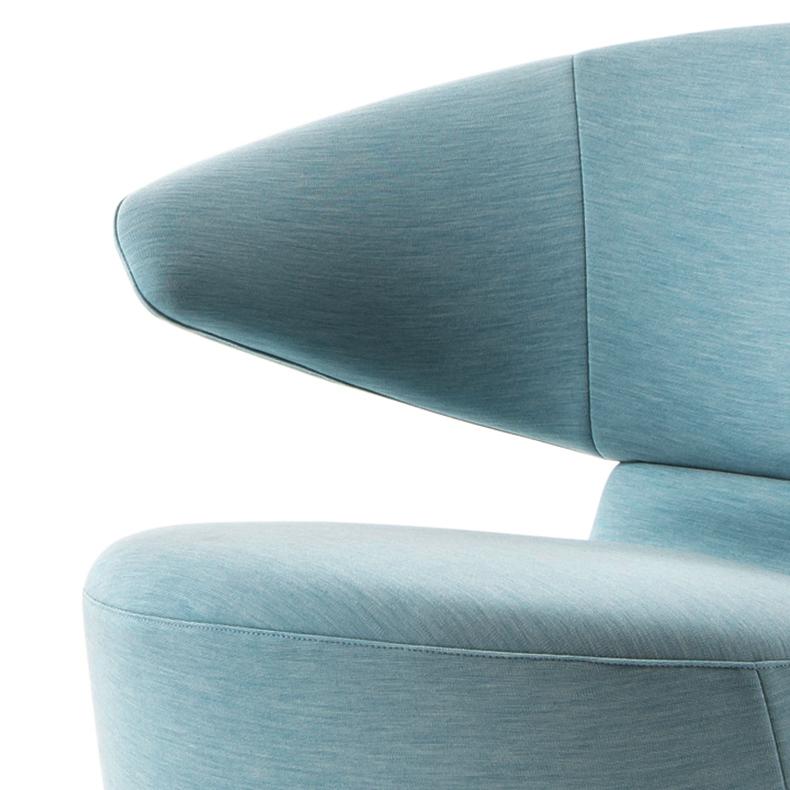 Mid-Century Modern Toshiyuki Kita 'Canta' Swivel Armchair by Cassina