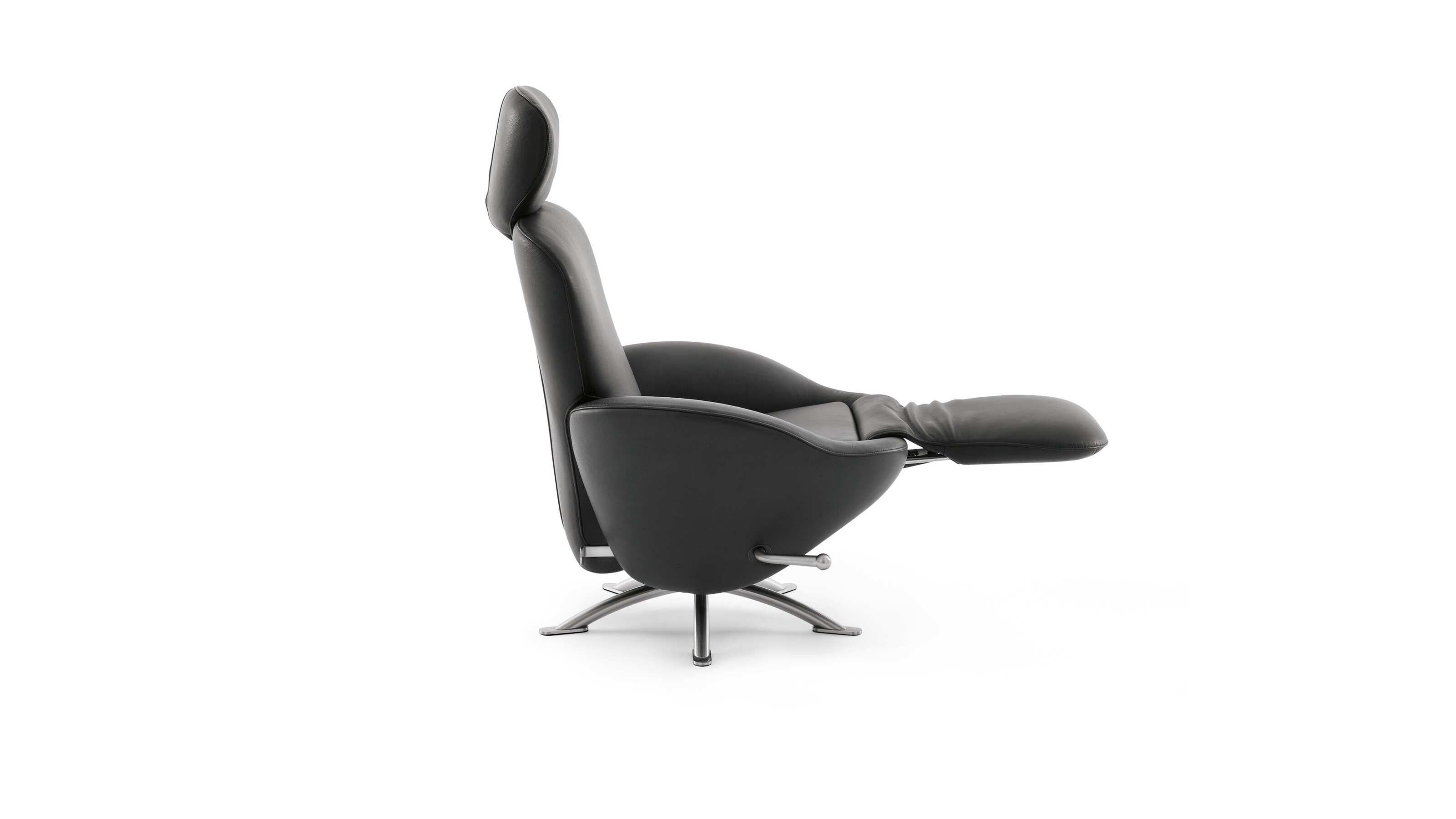 Mid-Century Modern Toshiyuki Kita Dodo Black Armchair For Sale
