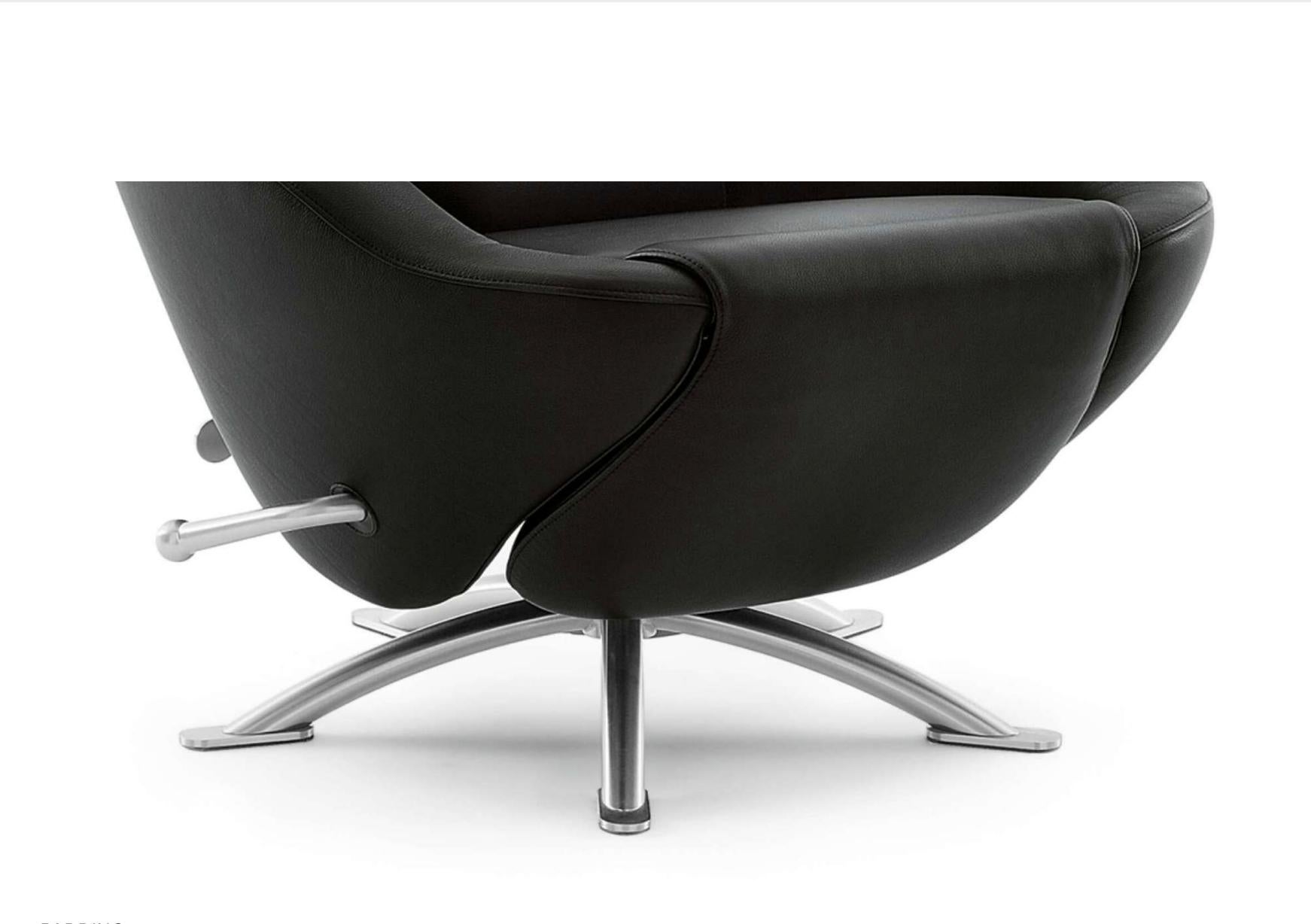 Toshiyuki Kita Dodo Black Armchair In New Condition For Sale In Barcelona, Barcelona