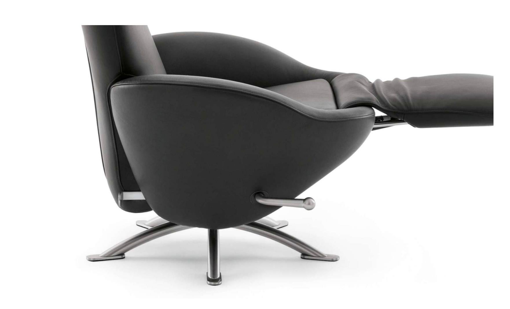 Contemporary Toshiyuki Kita Dodo Black Armchair For Sale