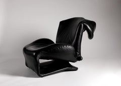 Toshiyuki Kita pour Cassina:: Wink:: chaise longue réglable:: Italie:: circa 1980