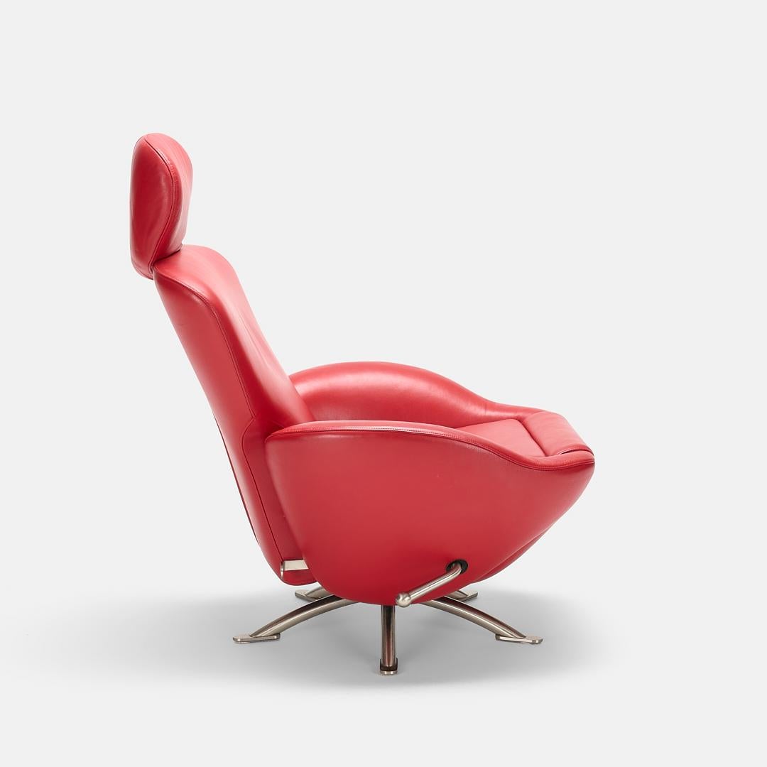 Toshiyuki Kita paire de chaises longues réglables Dodo modèle K10 Italie, 2000 Excellent état - En vente à Skokie, IL