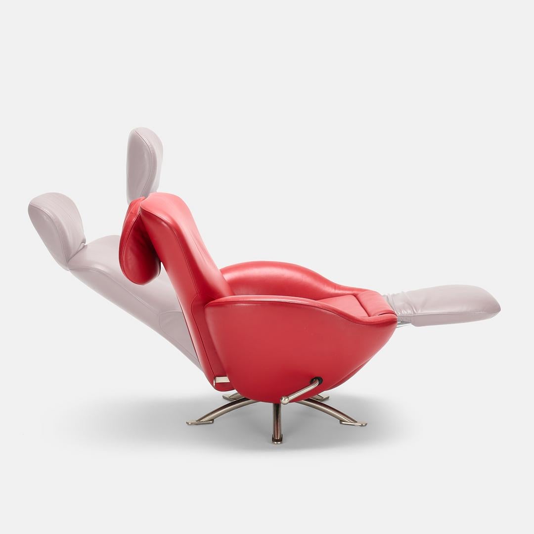 XXIe siècle et contemporain Toshiyuki Kita paire de chaises longues réglables Dodo modèle K10 Italie, 2000 en vente