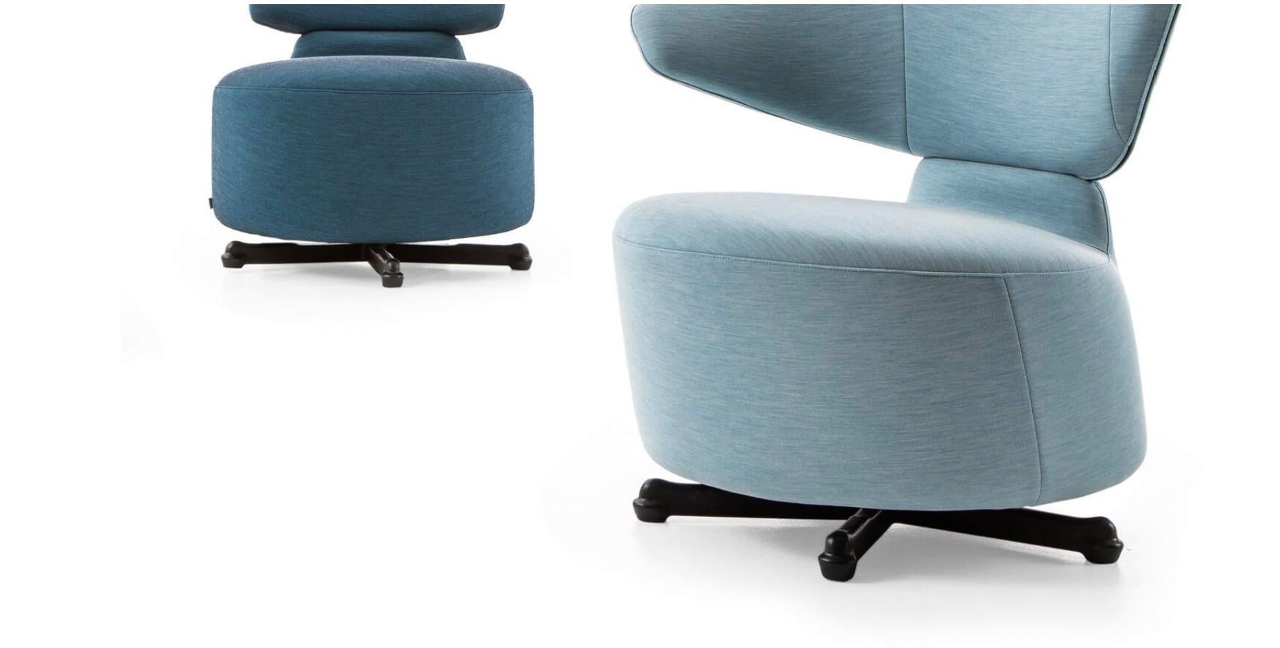 Toshiyuki Kita Set Of Three Aki - Biki - Canta Armchair For Cassina In New Condition For Sale In Barcelona, Barcelona