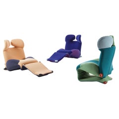 Toshiyuki Kıta Juego de tres sillones Wink para Cassina